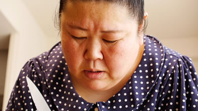 「我慢できなくて」