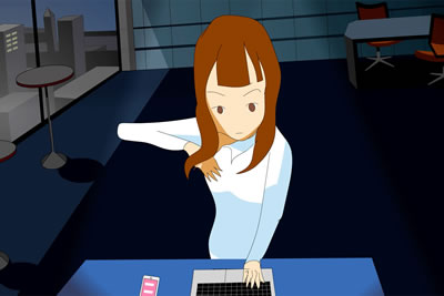 「かなちゃんの残業」